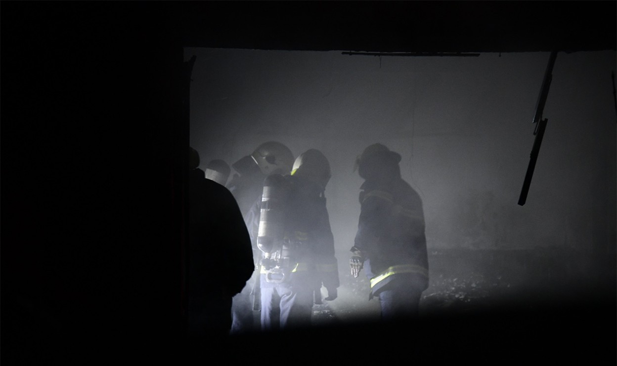 Fire at Tokha House Dhapasi