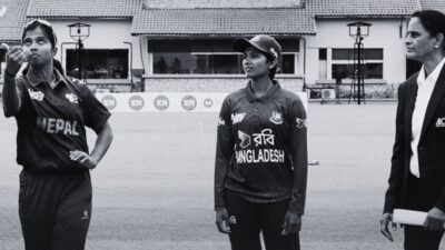 Nepal Batting First Against Bangladesh