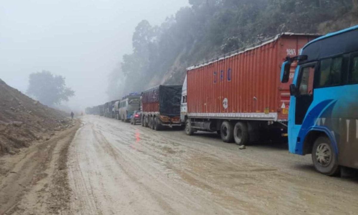 Cold Wave Halts Traffic Again in Daunne