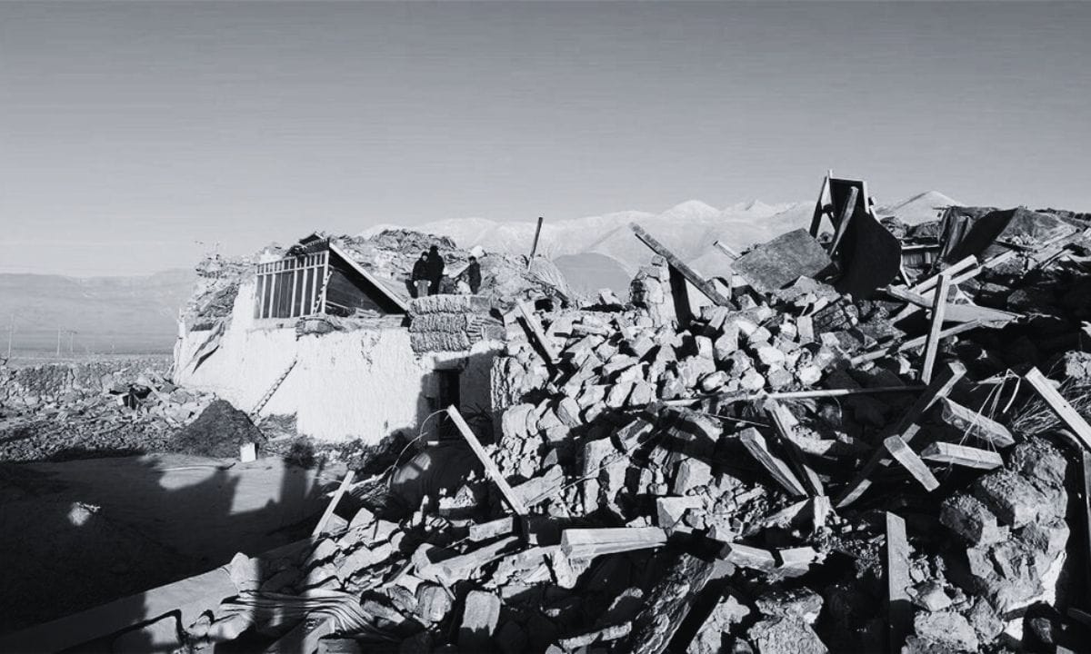 Earthquake in Tibet