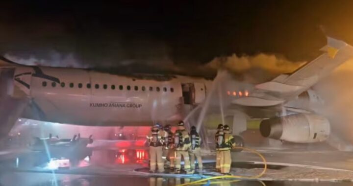 South Korea Plane Fire: Passengers and Crew Safely Evacuated