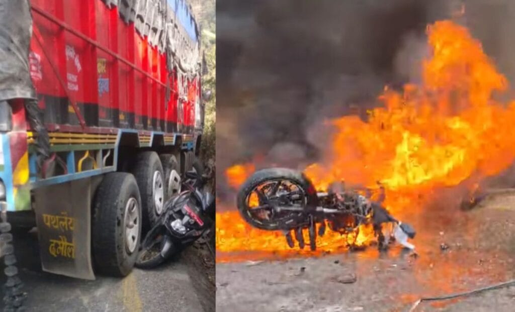 Truck Accident in Sindhupalchok