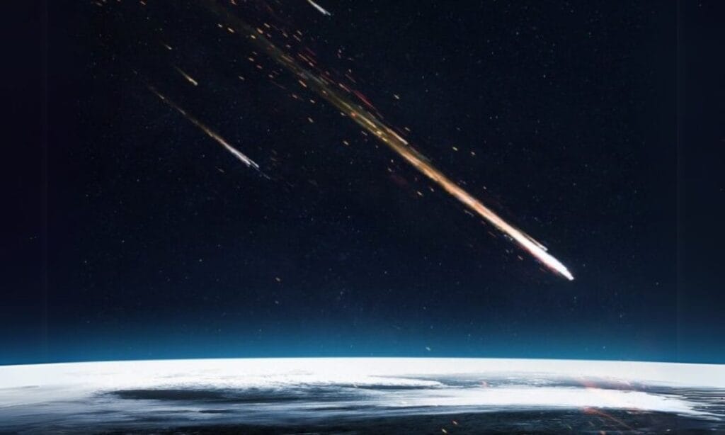 Asteroid hit earth