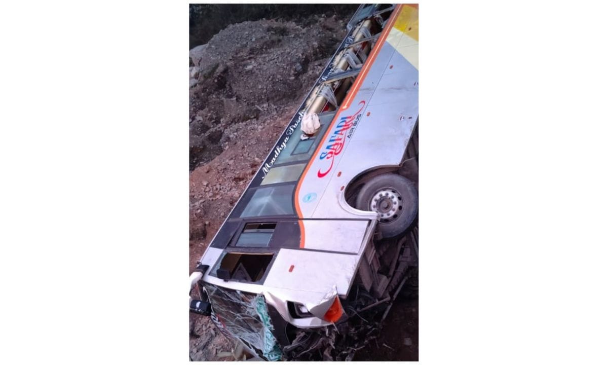 Bus Accident on Narayangadh-Muglin Road; 23 Injured