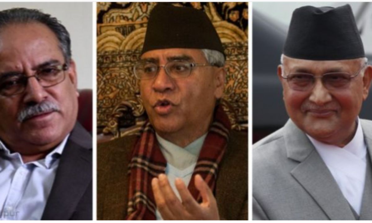 Deuba Praises Prachanda Condemns Contrasting Views on Olis Leadership