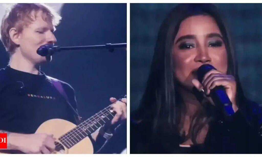 Ed Sheeran Surprises Fans with Telugu Duet ‘Chuttamalle’ at Bengaluru Concert