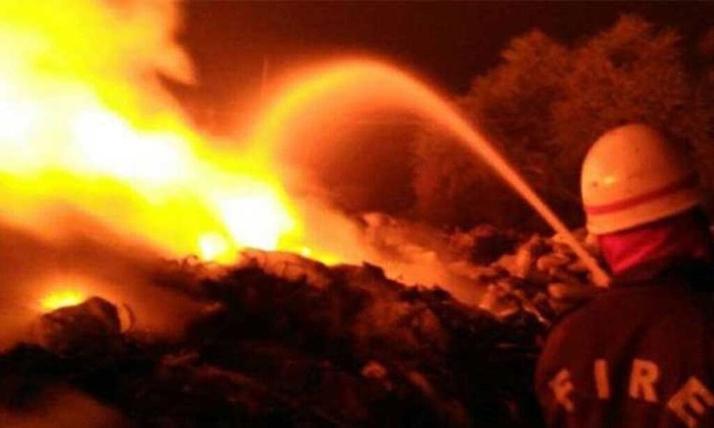 Fire at Danphe Hotel Near Rara Lake Destroys Four Buildings