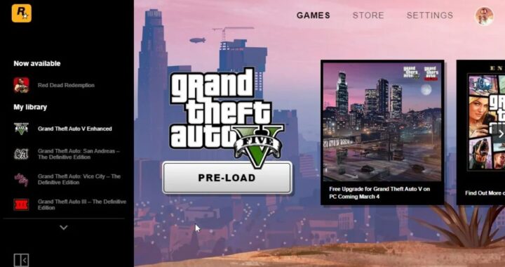 How to Pre-Load the Free Grand Theft Auto V PC Upgrade