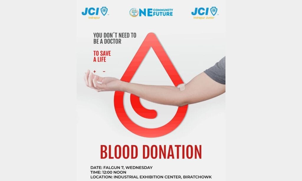 JCI Indrapur Hosts 'Donate Blood, Save Life' Campaign to Make a Difference