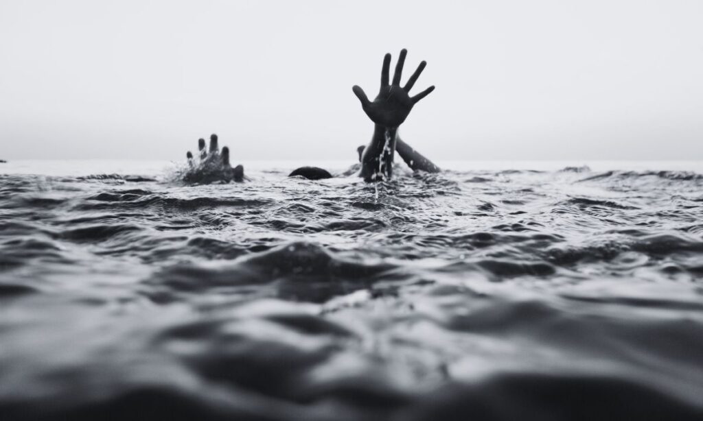 Jumping Into Canal in Kailali