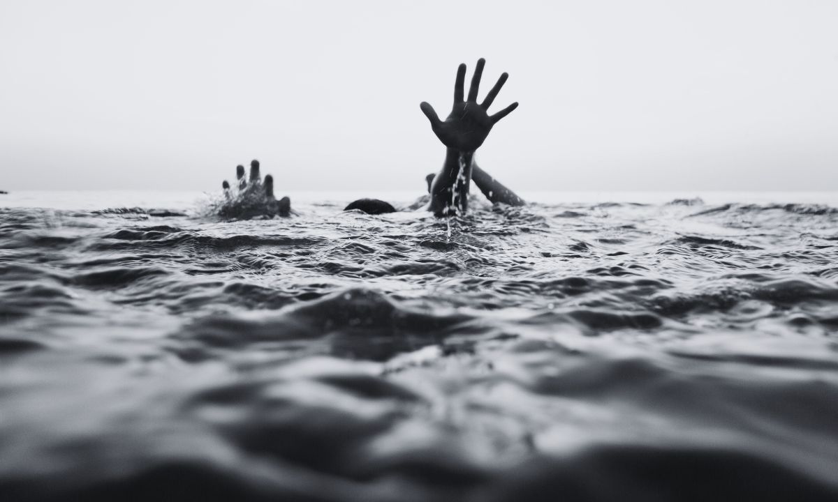 Jumping Into Canal in Kailali