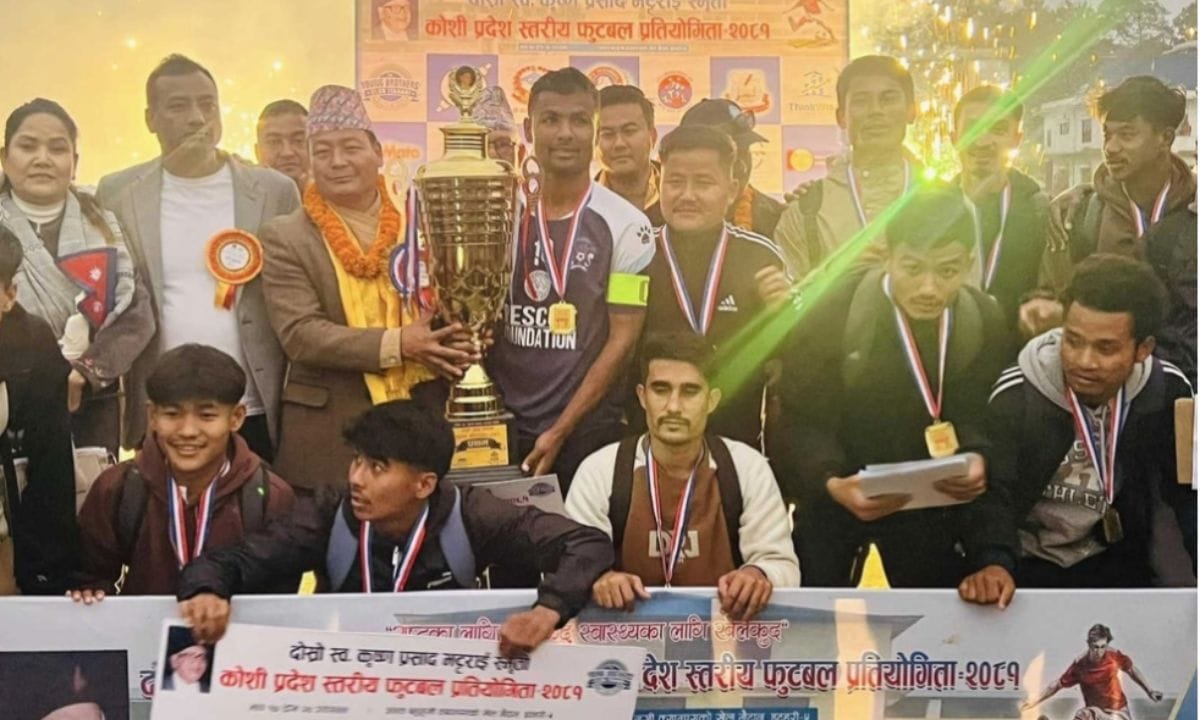 Kerabari FC Lifts Krishna Prasad Bhattarai Memorial Gold Cup Title