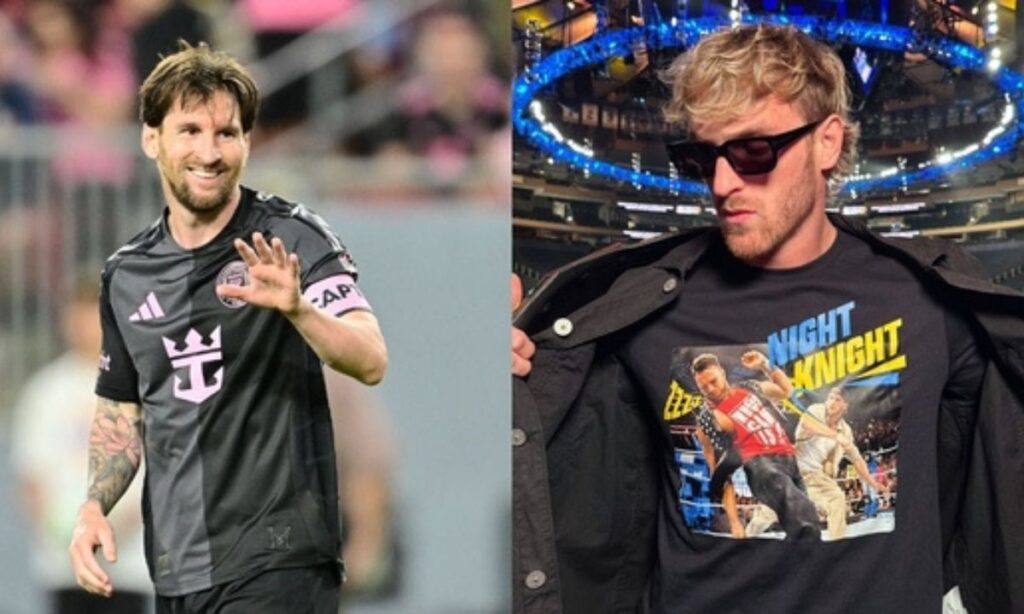 Logan Paul fired shots at Lionel Messi