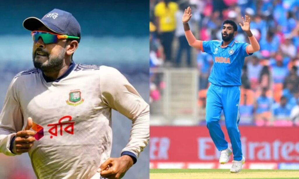 Mehidy Hasan and Jasprit Bumrah