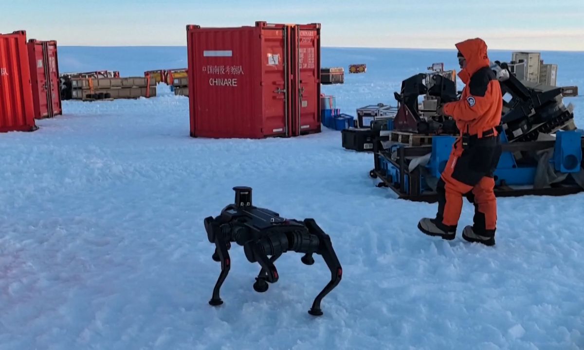 Six-Legged Robot Dog Tested in Antarctica