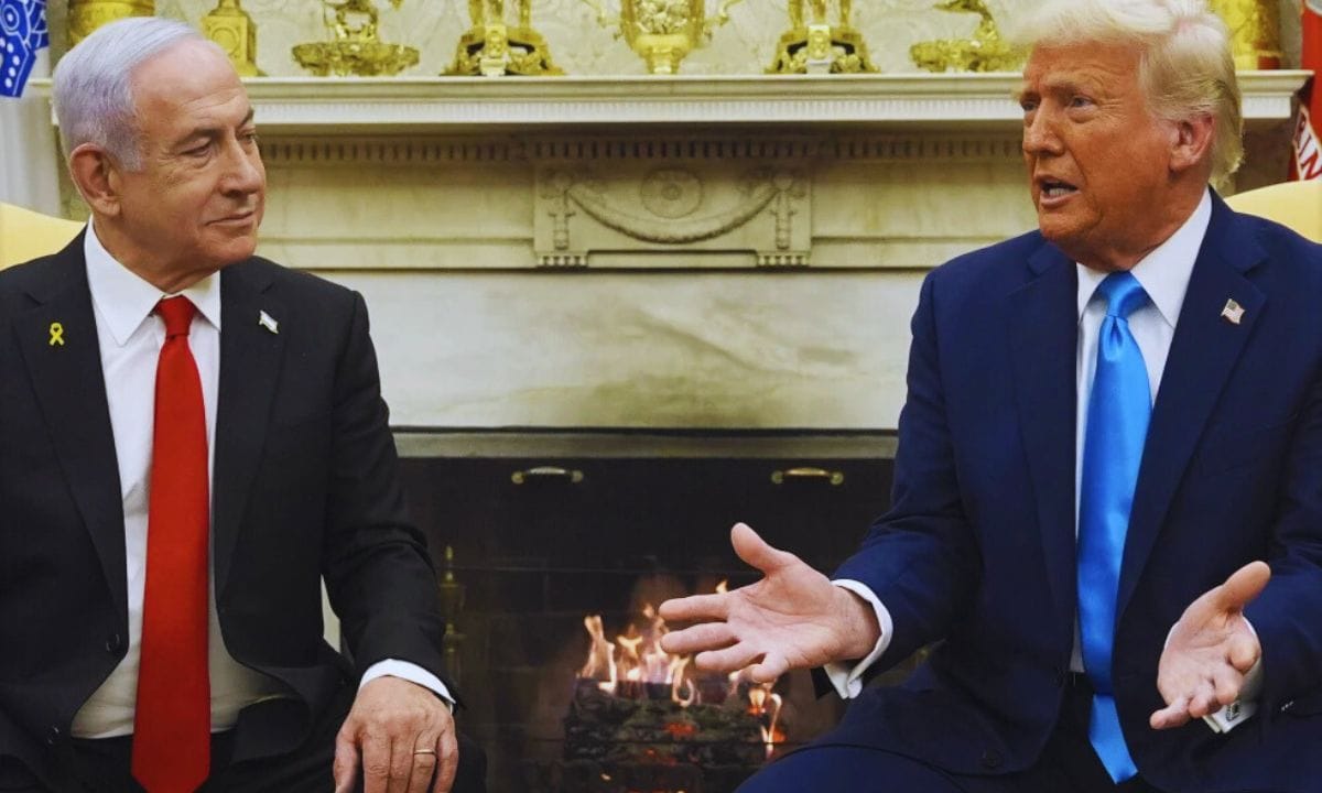 "Trump Orders Sanctions on ICC as Netanyahu Visits Washington"