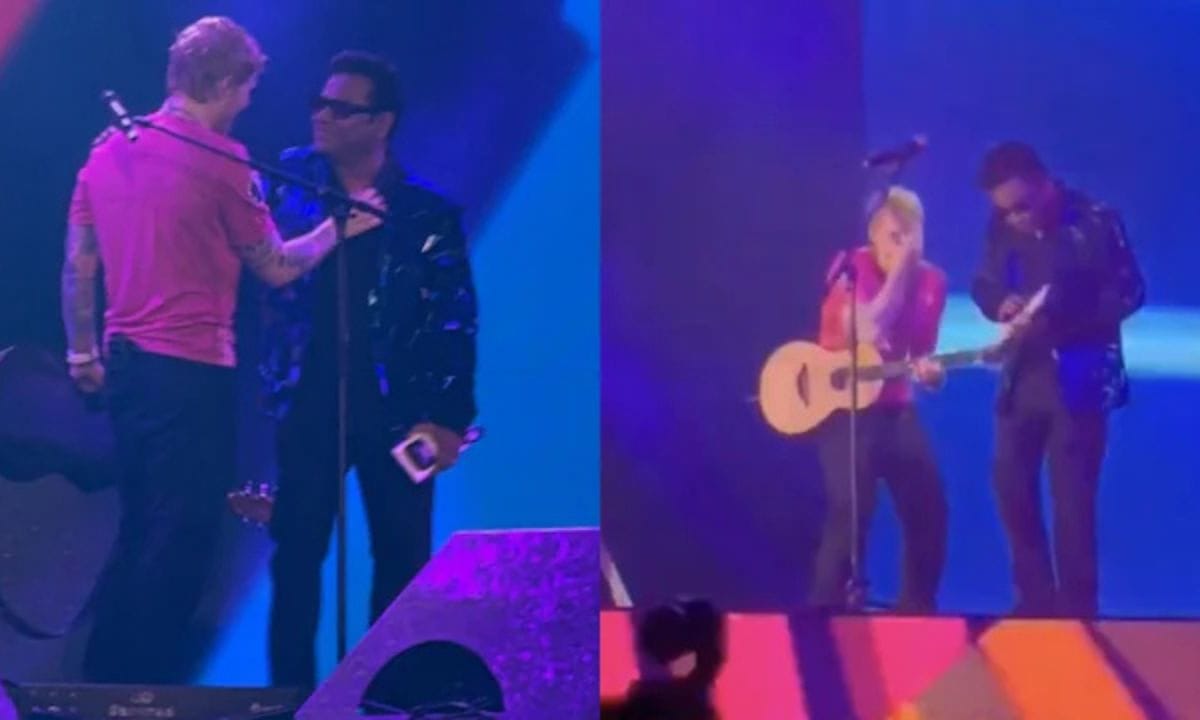 Sheeran & Rahman’s Epic Mashup Stuns Chennai