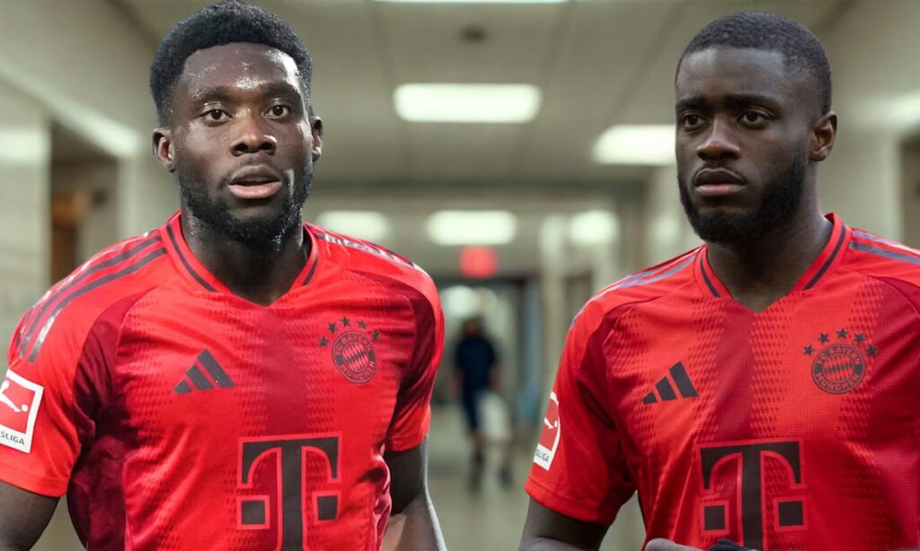 Alphonso Davies and Dayot Upamecano
