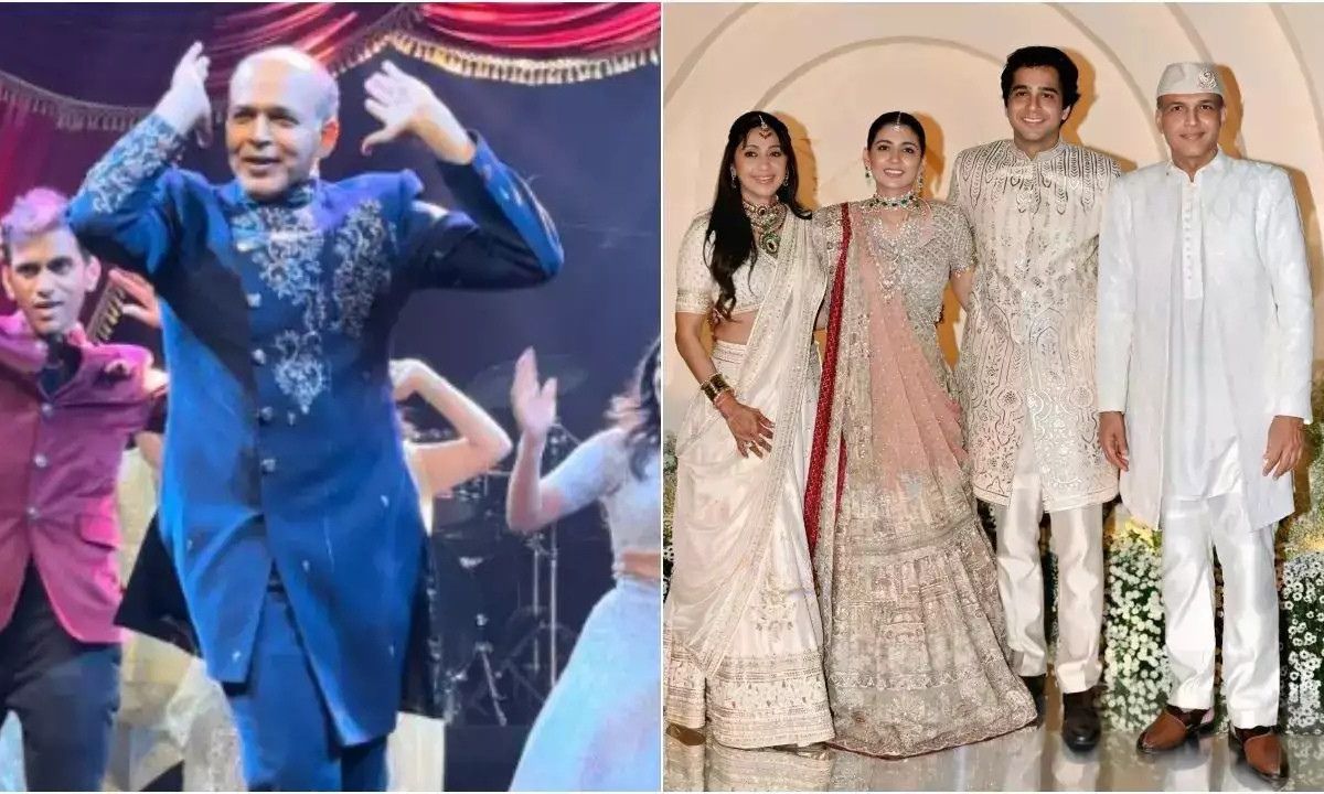 Ashutosh Gowariker Steals the Show at Son's Wedding Sangeet