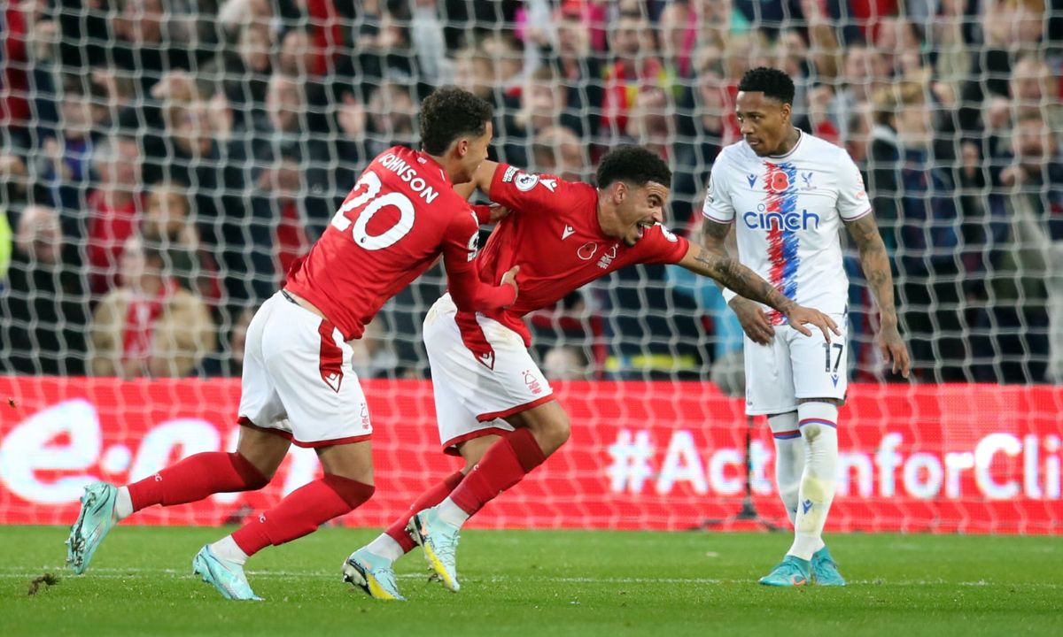 Crystal Palace and Nottingham Forest