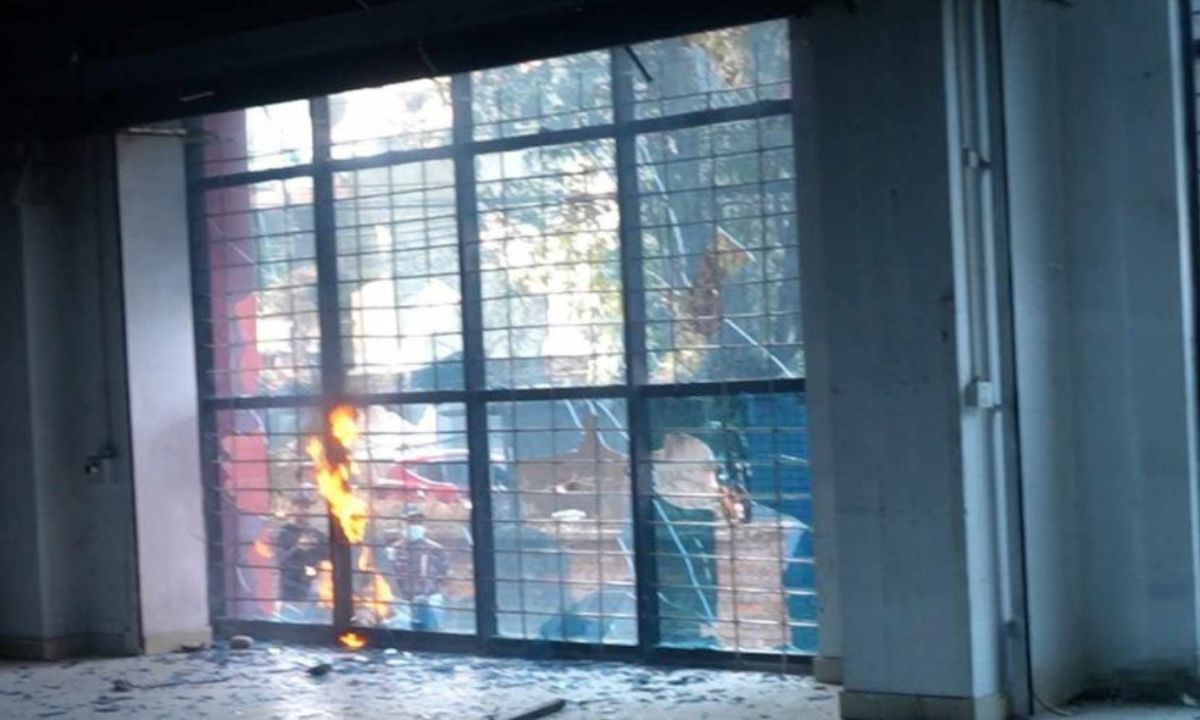 Fire at Annapurna Post Office
