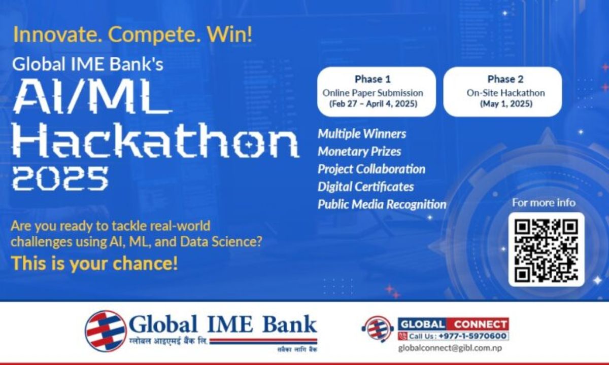 Global IME Bank Hosts First AI & ML Hackathon