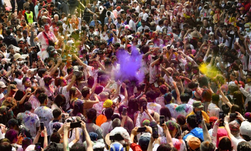 Holi Celebrations Begin in Basantapur