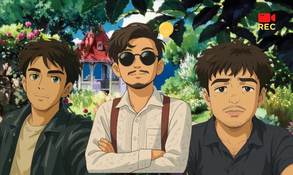 How to make ghibli style art video