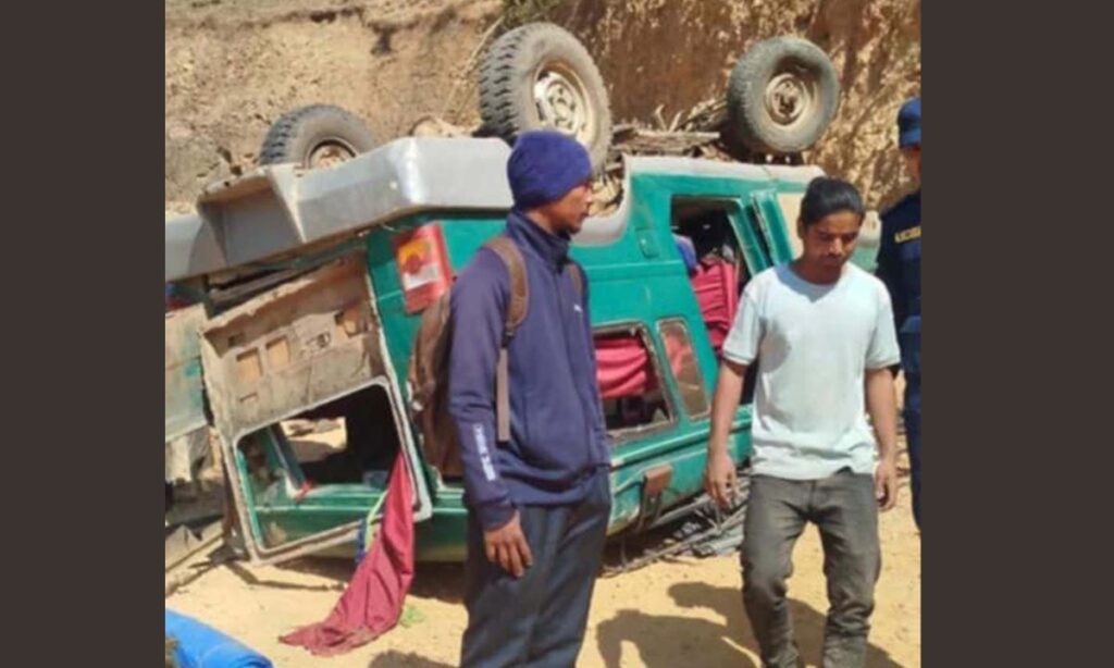 Jeep Accident in Salyan