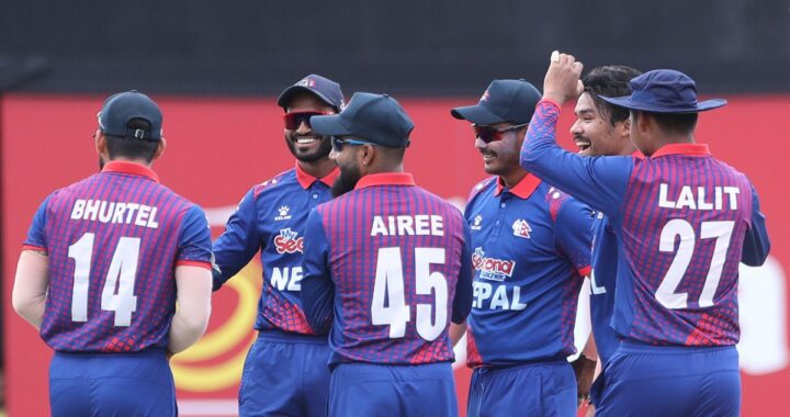 Nepal Set for Crucial ICC Cricket World Cup League 2 Matches in Scotland