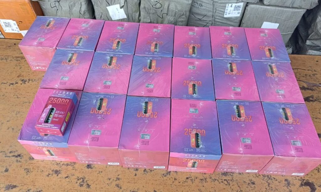 Sindhupalchok Police Seize 740 Vapes