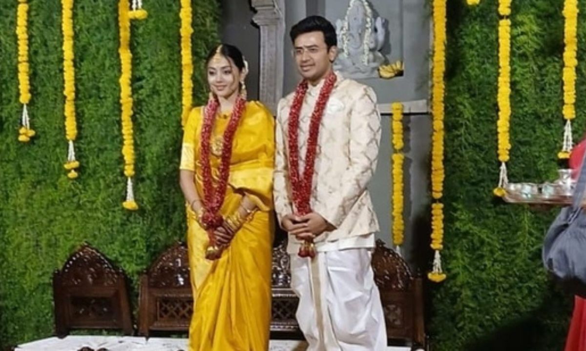 Tejasvi Surya Marries Carnatic Singer Sivasri Skandaprasad