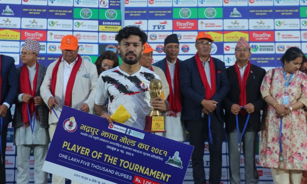 player of the tournament