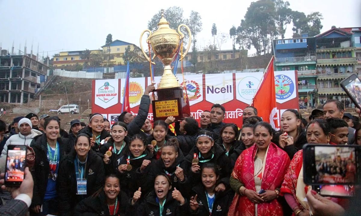 APF FC Clinched Ilam Women’s Gold Cup Title