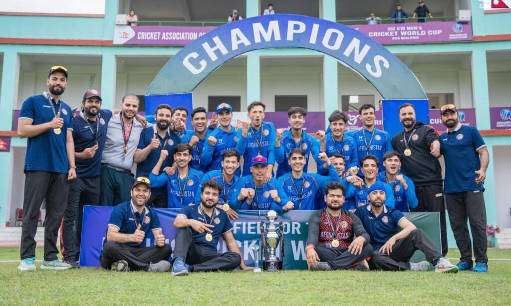 Afghanistan U 19 Cricket Team