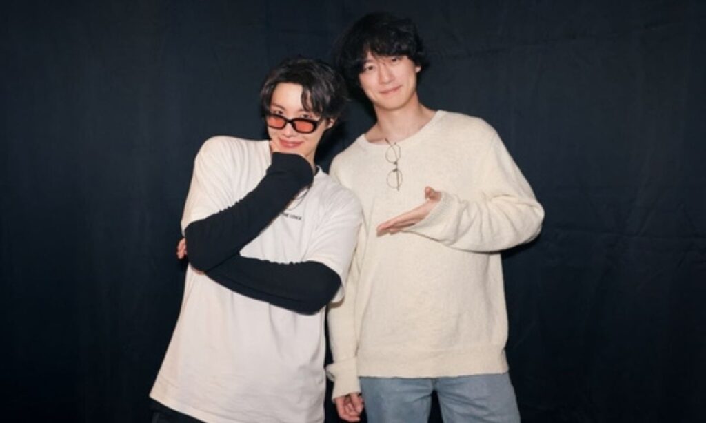 After Saitama show, BTS’ J-Hope posts photos with Japanese actor Kentaro Sakaguchi