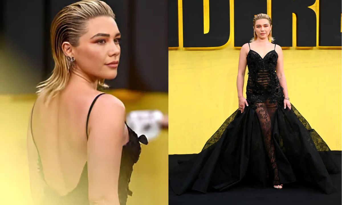 Florence Pugh Radiates Elegance in Sheer Lace at Thunderbolts Premiere