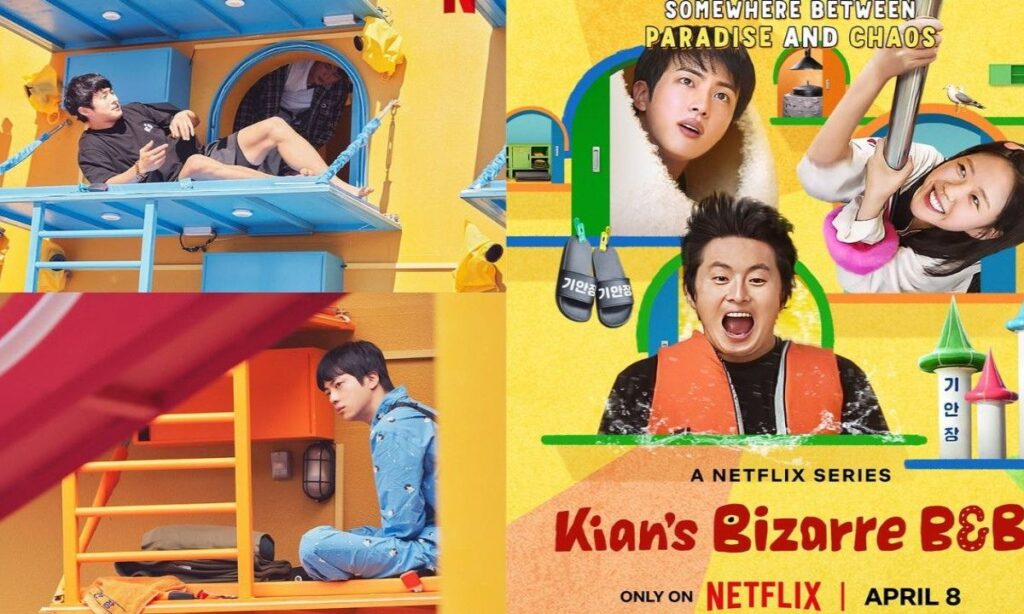 Jin Returns to TV in Netflix's Kian’s Bizarre B&B – Chaos Awaits!