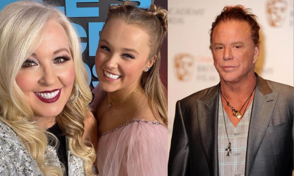 Jojo Siwa's Mom Slams Mickey Rourke's Homophobic Comments