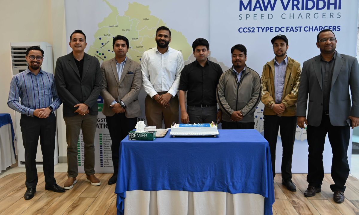 MAW Vriddhi Hits Milestone with Over 100 EV Charging Stations in Nepal