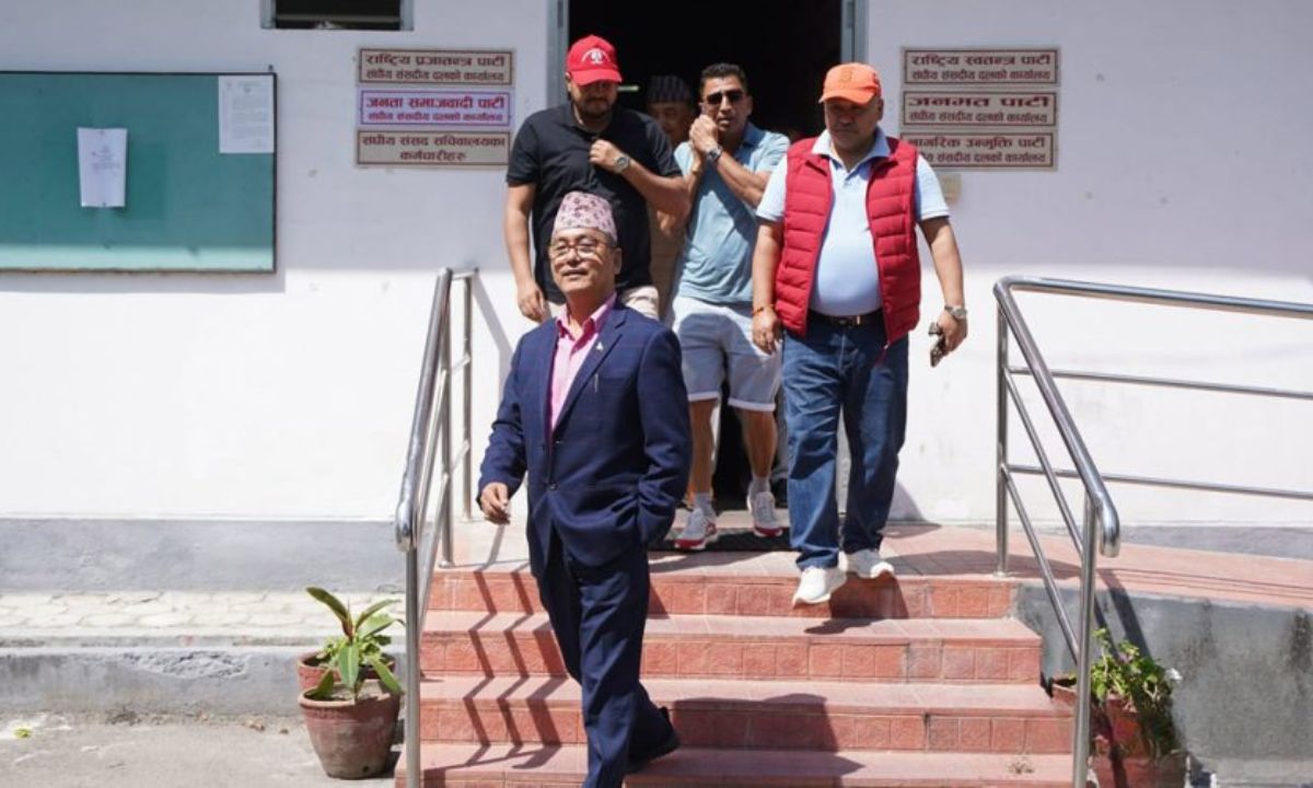 Rajendra Lingden Taken Into Police Custody