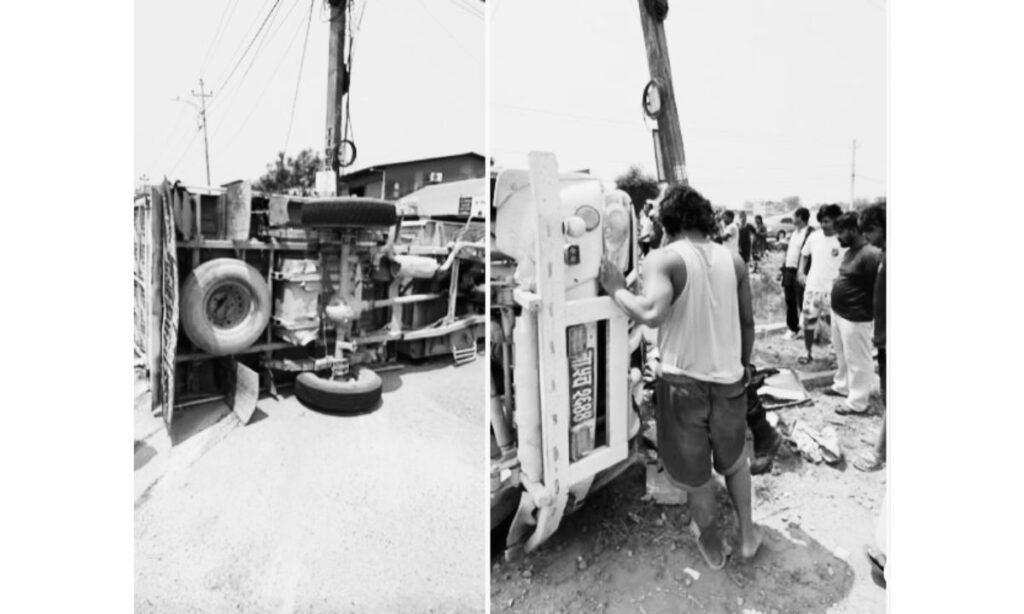 Tragic Accident in Bharatpur Jeep Rolls Over, Scooter Rider Dies