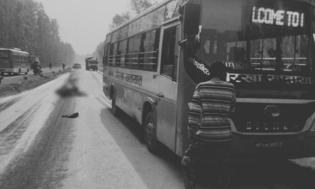 Tragic Road Accident in Morang Sister Dies, Brother Critically Injured