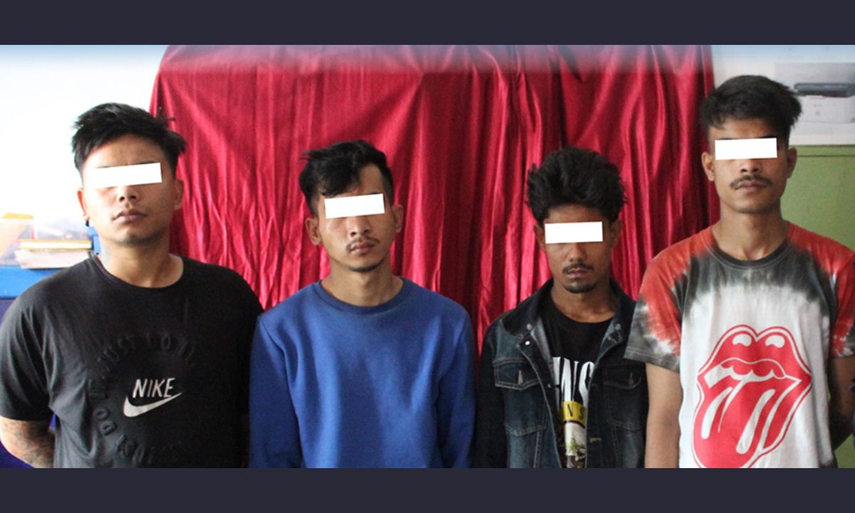 4 Youths Caught with Over 1000 Drug