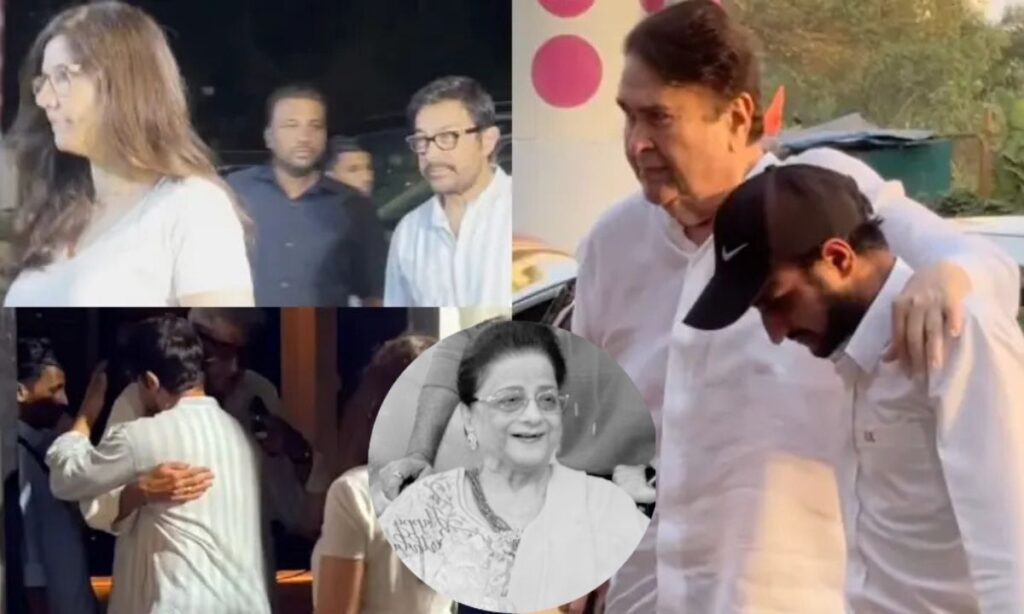 Aamir Khan, Gauri Spratt, and Randhir Kapoor Pay Respects After Nirmal Kapoor’s Passing
