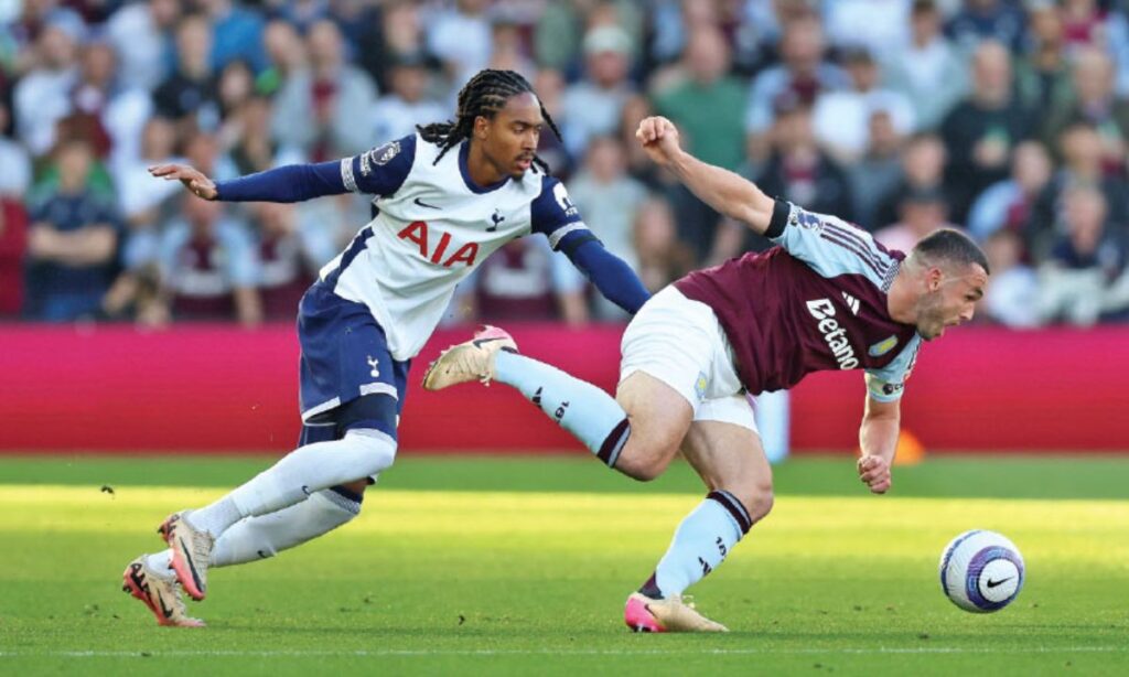 Aston Villa and Chelsea