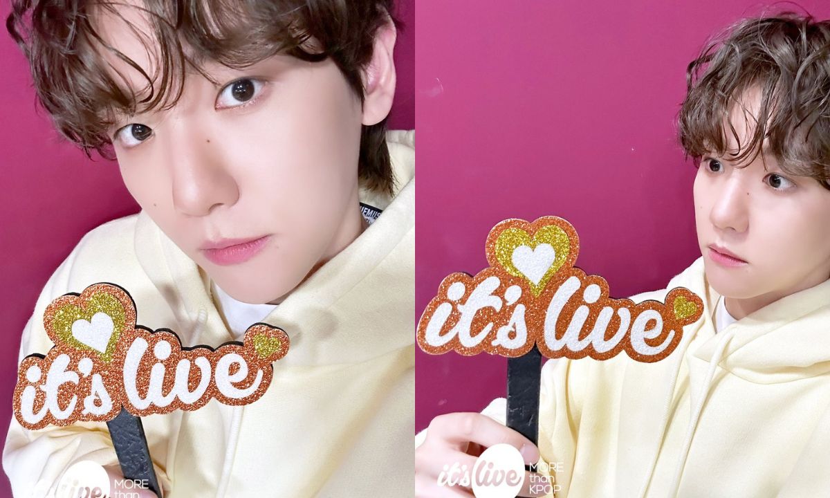 BAEKHYUN to Premiere Live Band Version of ‘Lemonade’ on YouTube’s 'it's Live' Channel Today