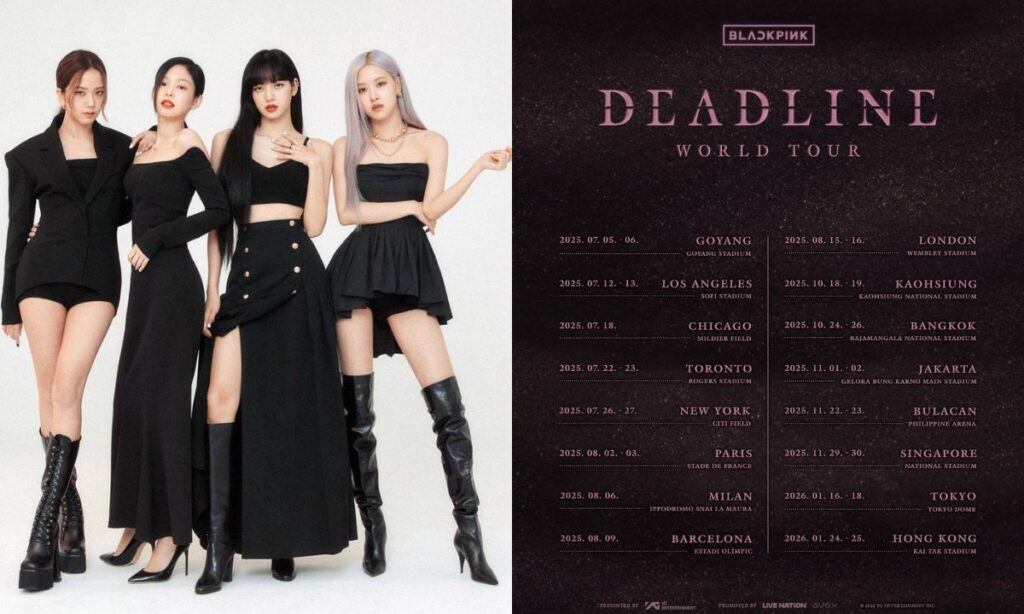 BLACKPINK Announces “DEADLINE” World Tour: Global Comeback Sparks Fan Frenzy