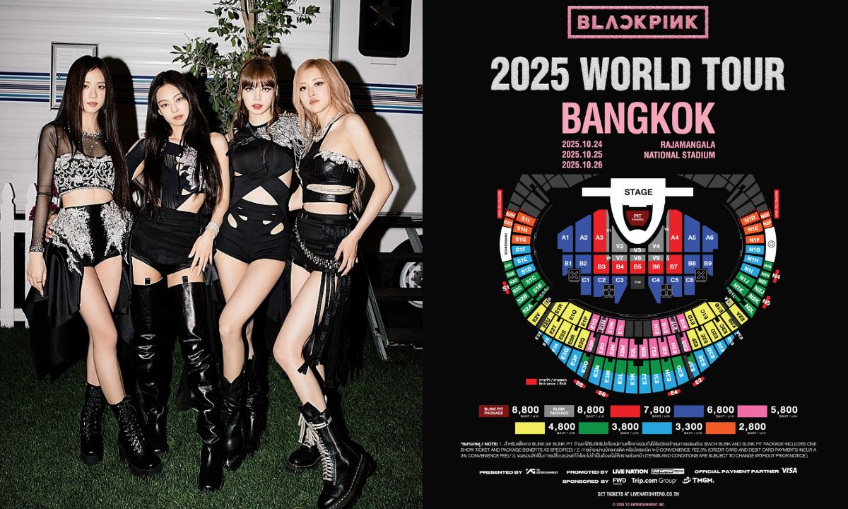 BLACKPINK Announces Dates and Ticket Details for 2025 ‘WORLD TOUR ’ in Bangkok