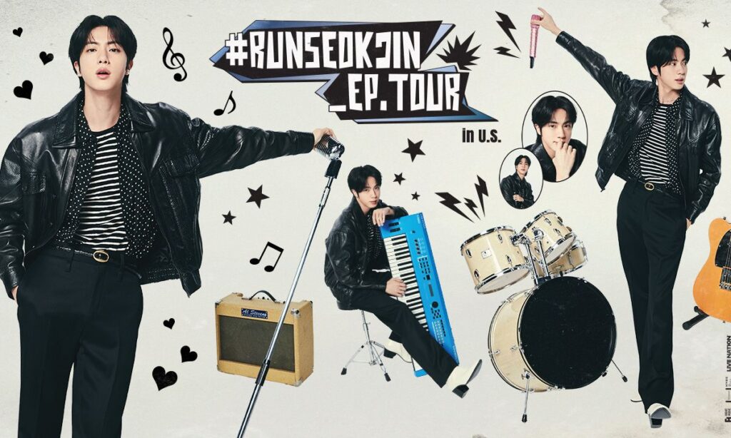 BTS Jin’s Run Seokjin EP Tour ECHO Livestream: When and How to Watch His Solo Shows